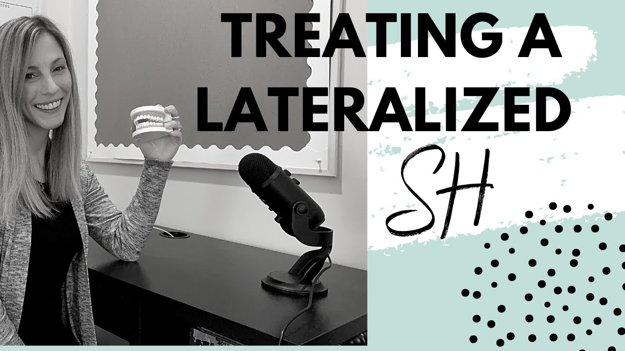 How to fix a lateralized sh sound // LATERAL LISP TIPS FOR SLPs