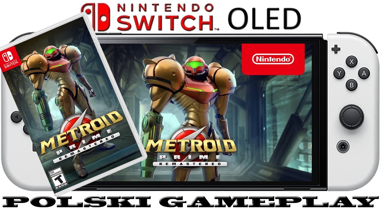 Metroid Prime Remastered - Nintendo Switch OLED Unboxing & Gameplay PL