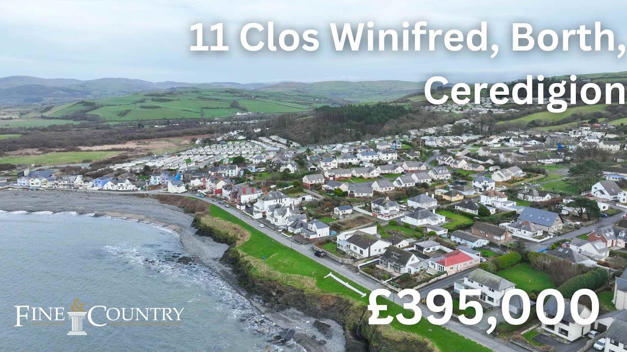 3 Bed Coastal Bungalow For Sale in Borth, Ceredigion - Fine and Country West Wales