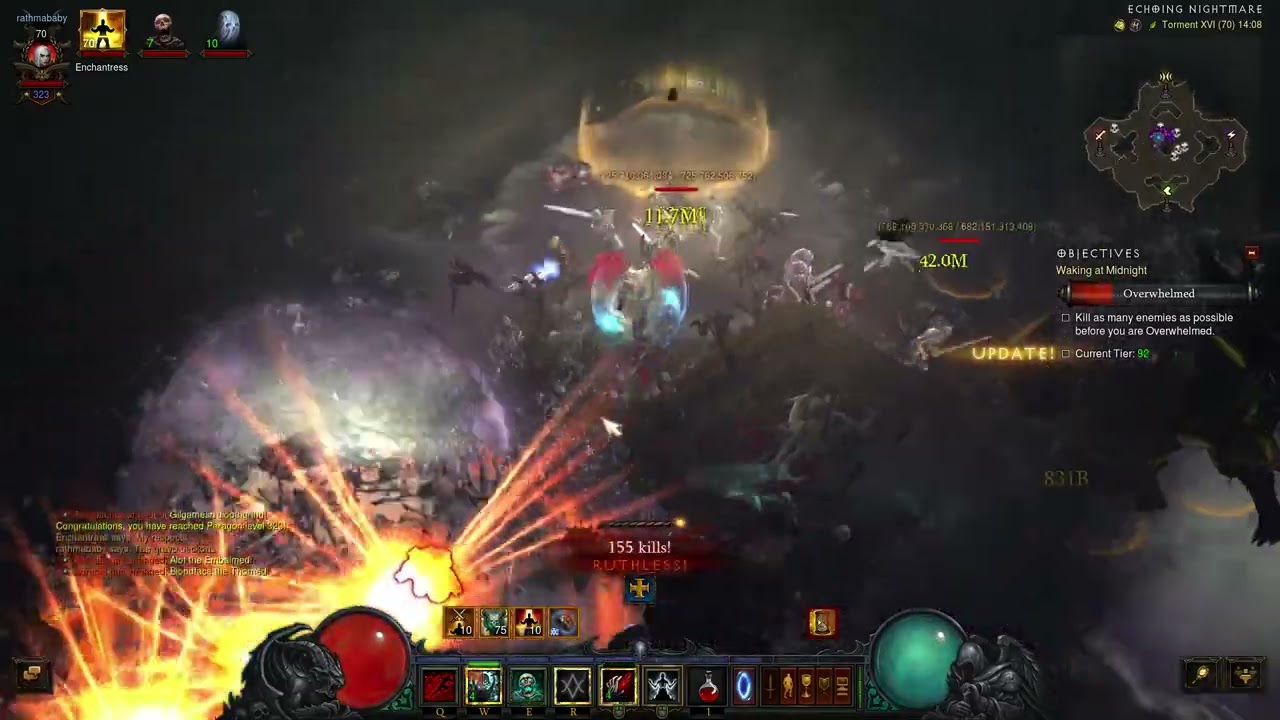 Rathma Necromancer - Diablo 3 Season 27 PTR - Echoing Nightmare