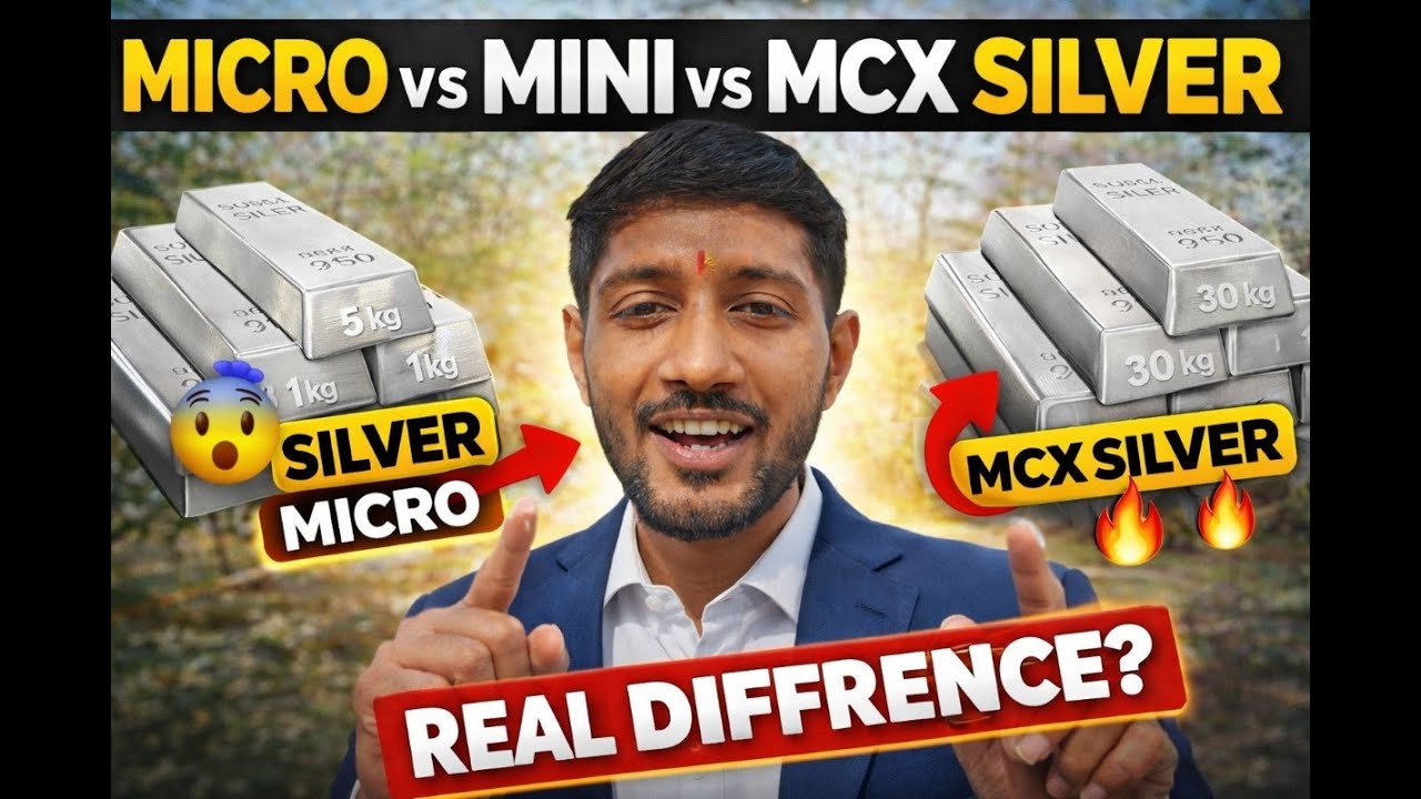 &ldquo;₹1 ka move&hellip; ₹30 ka jhatka 😳 Silver Micro vs Mini vs MCX &mdash; Sachai yahin hai 🔥📉📈 #SilverTrading #mcx