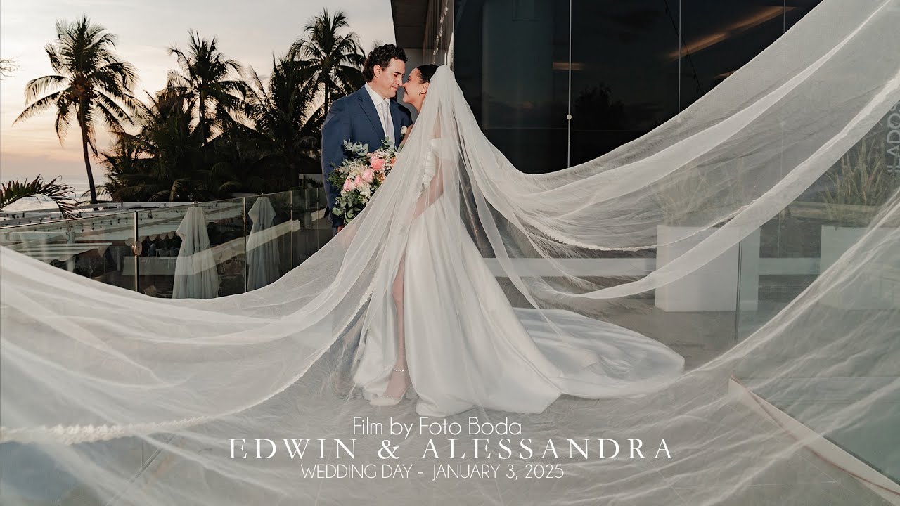 Alessandra & Edwin | Destination Wedding El Salvador, Acantilados