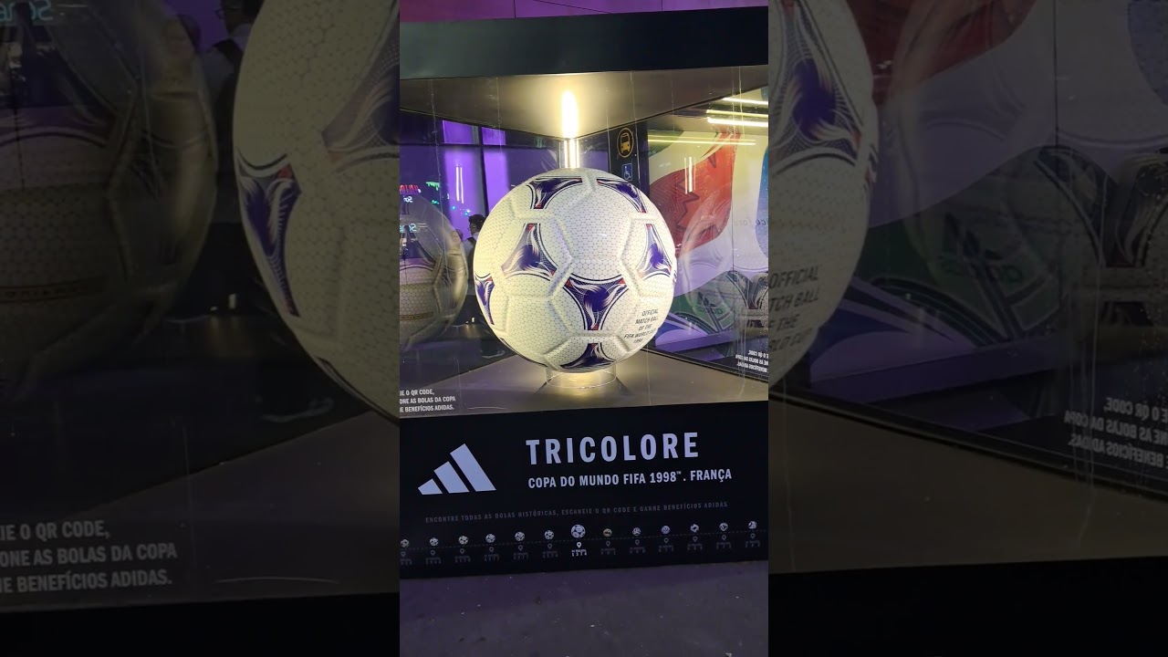 Adidas Tricolore ⚽️🇲🇫 Bola da Copa do Mundo FIFA 1998