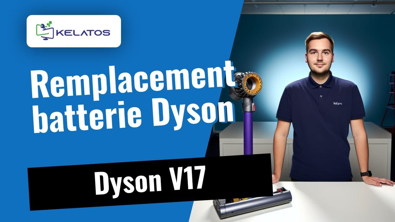Batterie de votre Dyson V17 faible ? 🔋 Remplacement nécessaire
