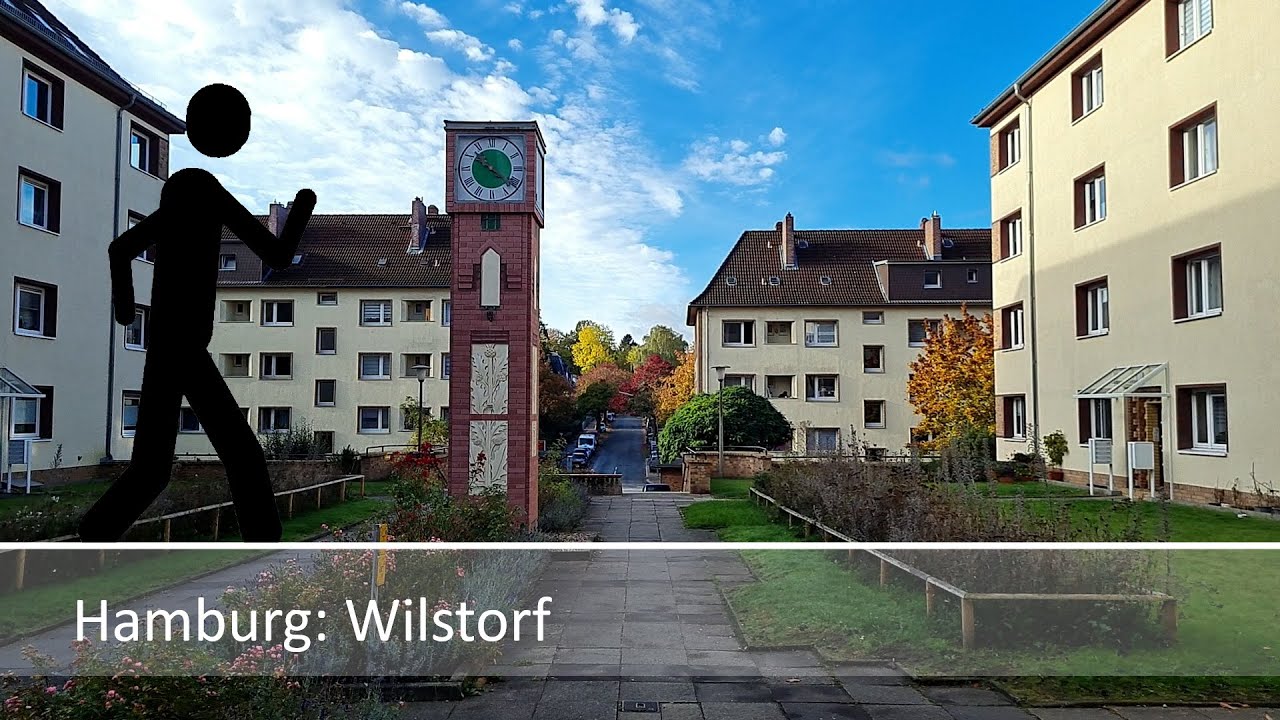 Der Geher in Hamburg: Wilstorf