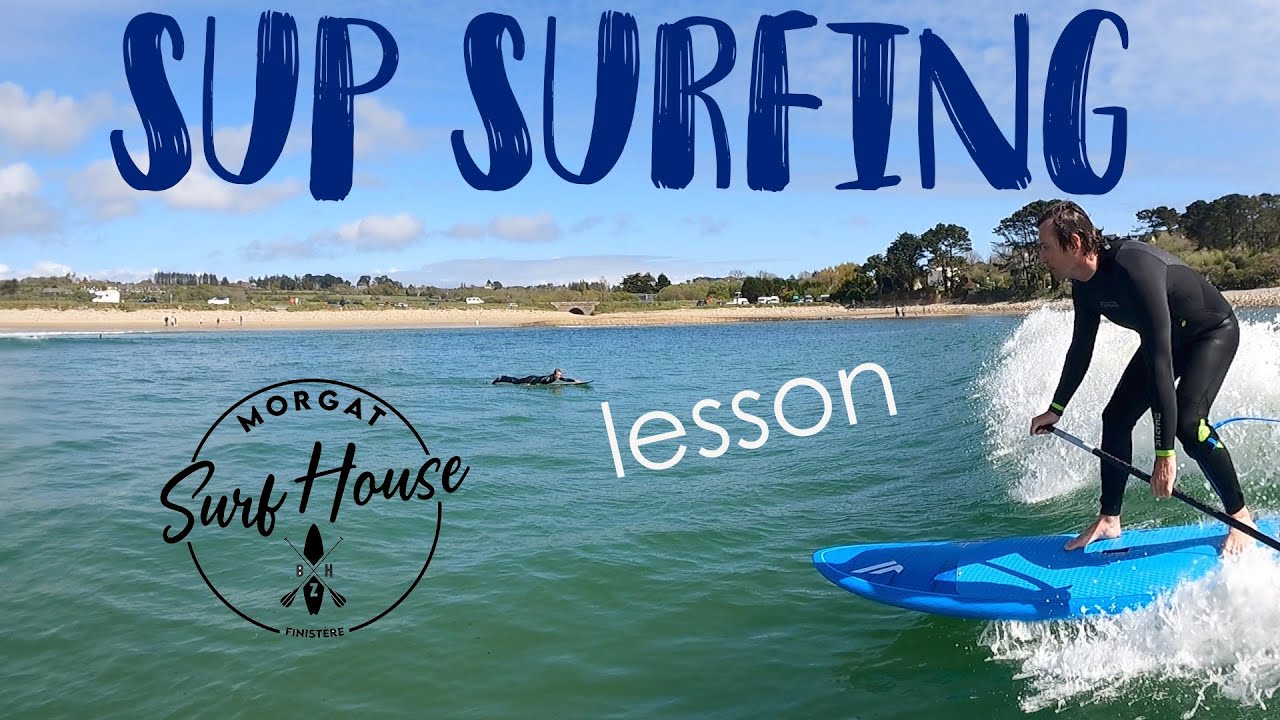 SUP SURFING LESSON IN BRITTANY 🤙🏻🏄‍♂️