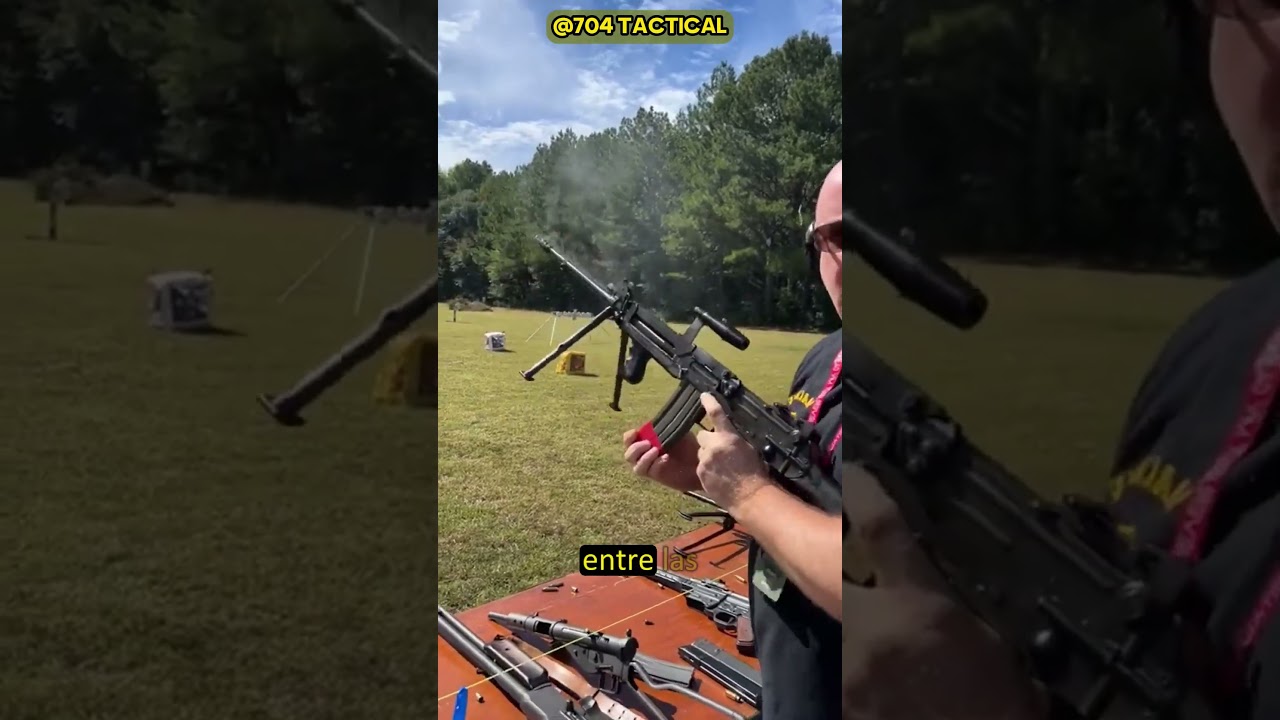 Una ametralladora sin retroceso? Si, mas o menos: Ultimax 100 #battlefield #bf6beta #armas #airsoft