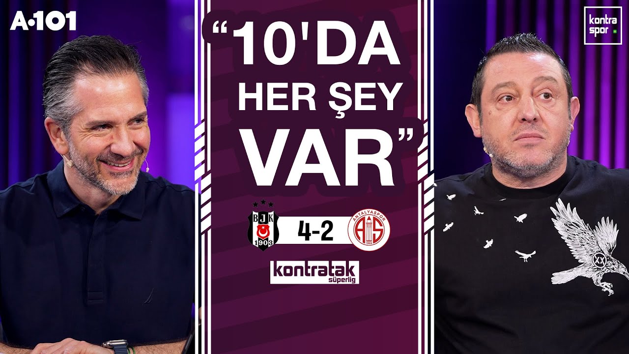 🔴 CANLI | Beşiktaş - Antalyaspor Ma&ccedil; Sonu | Nihat Kahveci, Nebil Evren | Kontratak S&uuml;per Lig