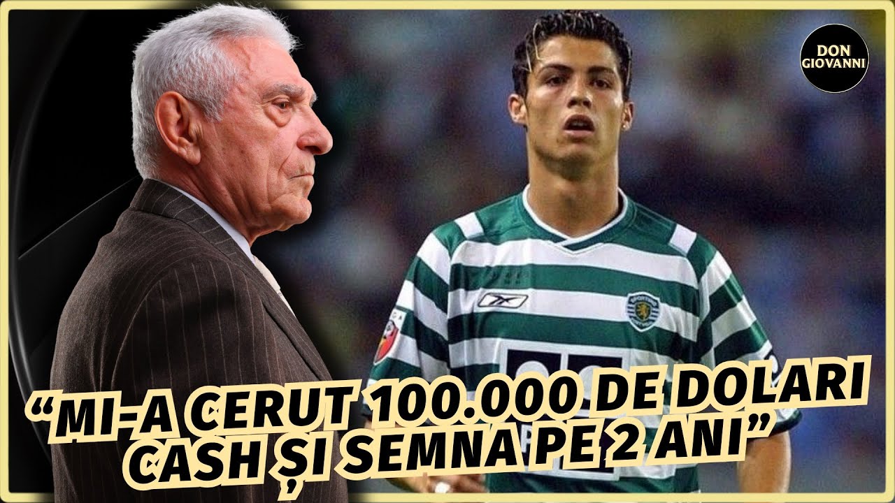 CUM L-A RATAT Giovanni Becali pe Cristiano Ronaldo: “A FOST OCAZIA VIETII MELE”