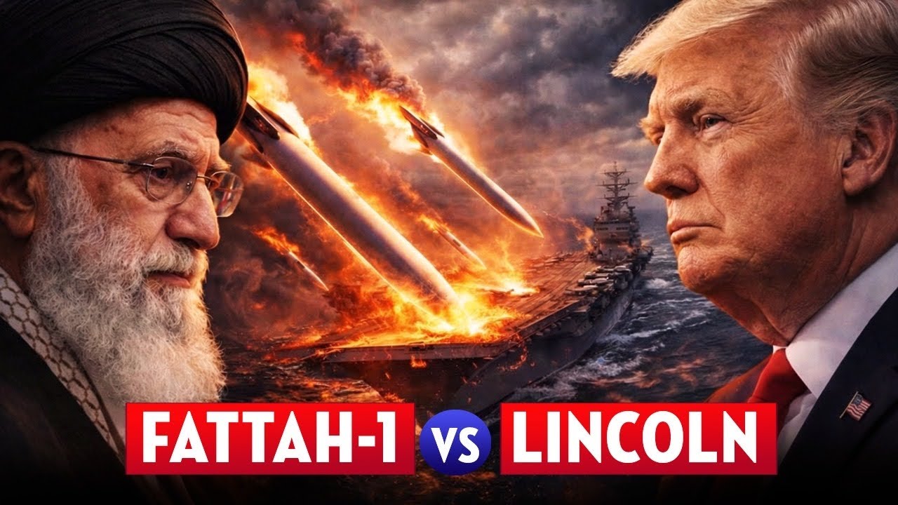 Fattah Hypersonic Missile vs Lincoln: Can Iran Destroy a US nuclear Warship?