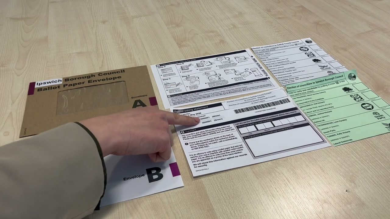 How to complete your postal vote