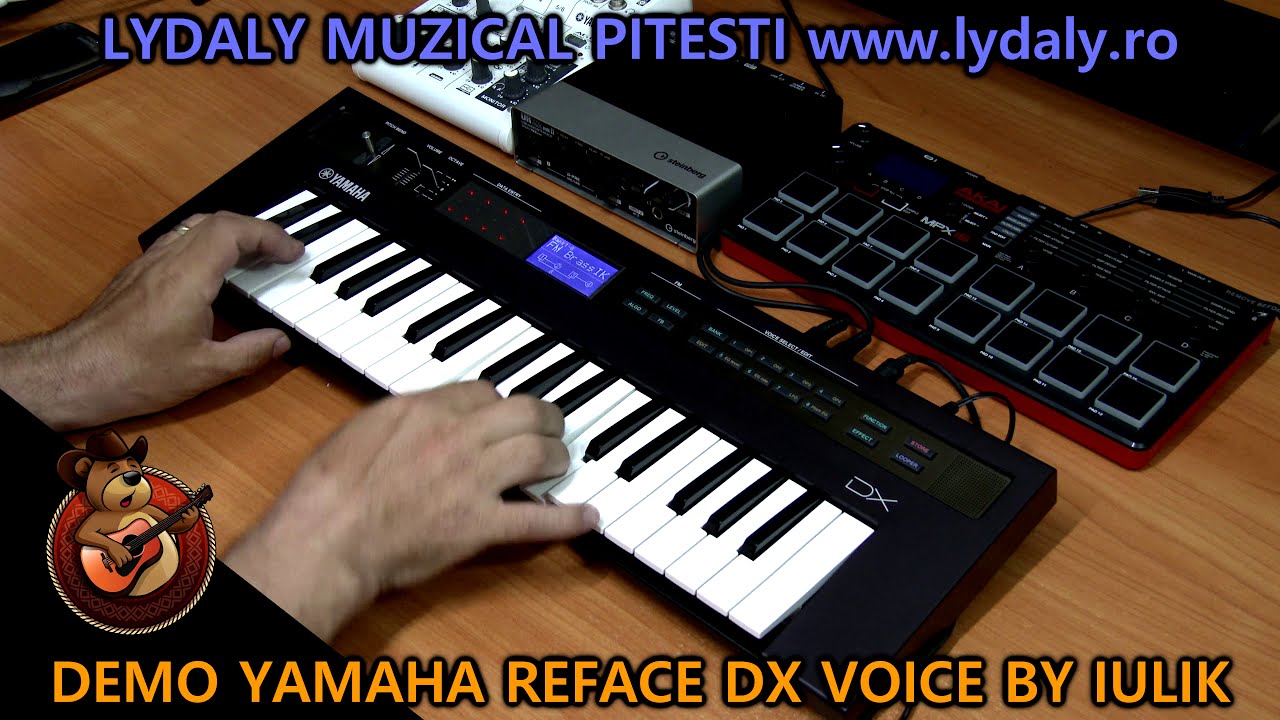 DEMO YAMAHA REFACE DX tonuri VOICE by IULIK 4K folclor manele