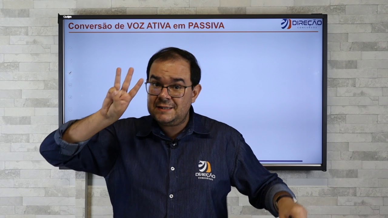 Dica #50 - Conversão de VOZ ATIVA em PASSIVA