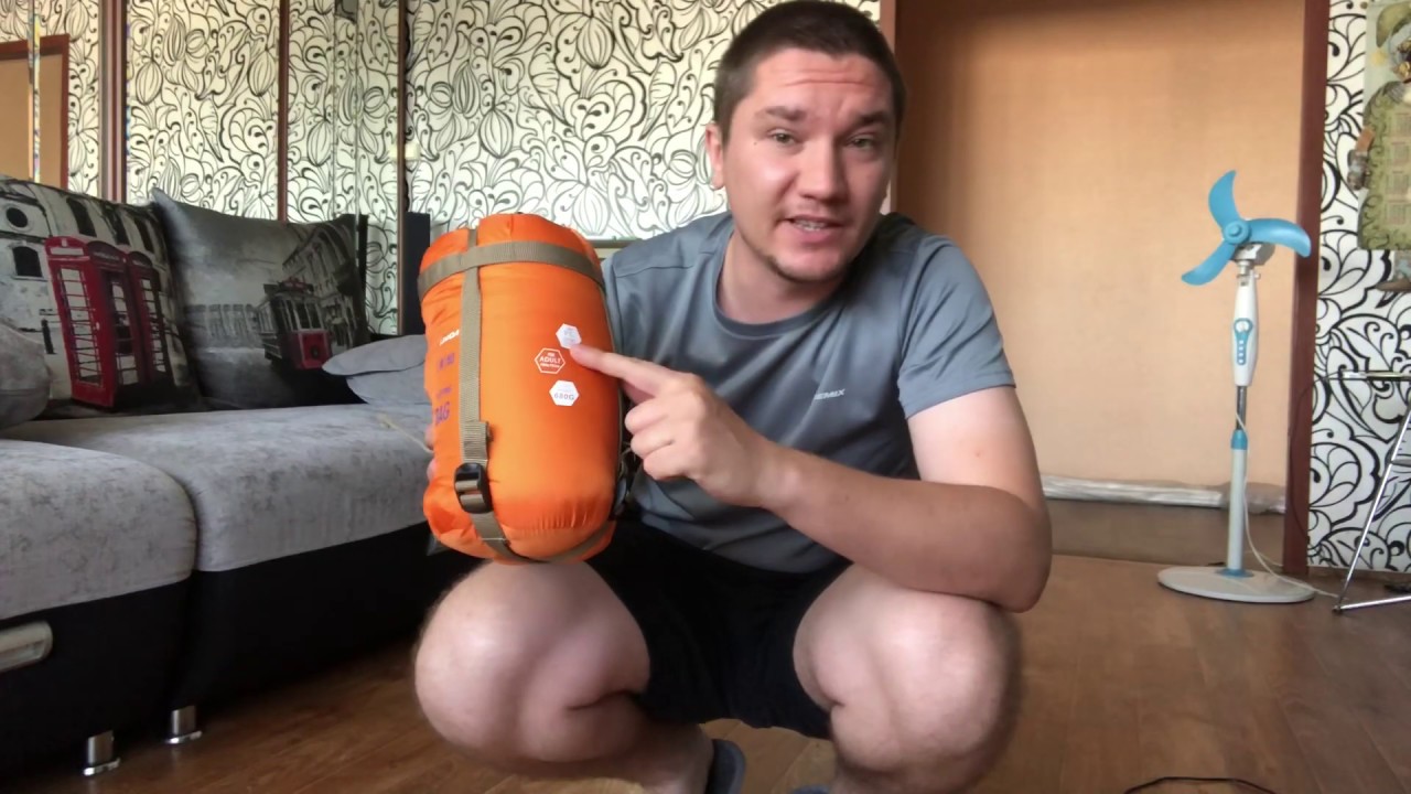 Лучший Компактный Спальник из всех что у меня был! LIXADA LW180 Outdoor Envelope Sleeping Bag TOMTOP