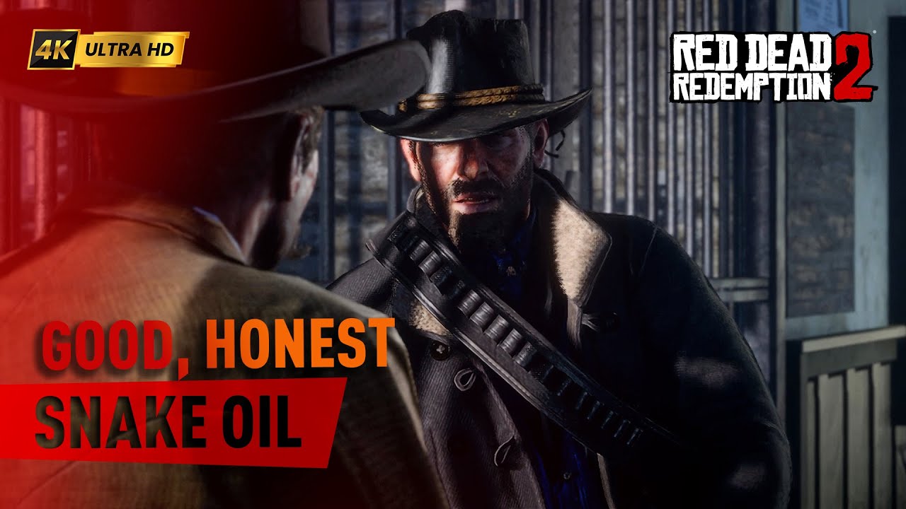 Good, Honest, Snake Oil | Red Dead Redemption 2 | 4K UHD