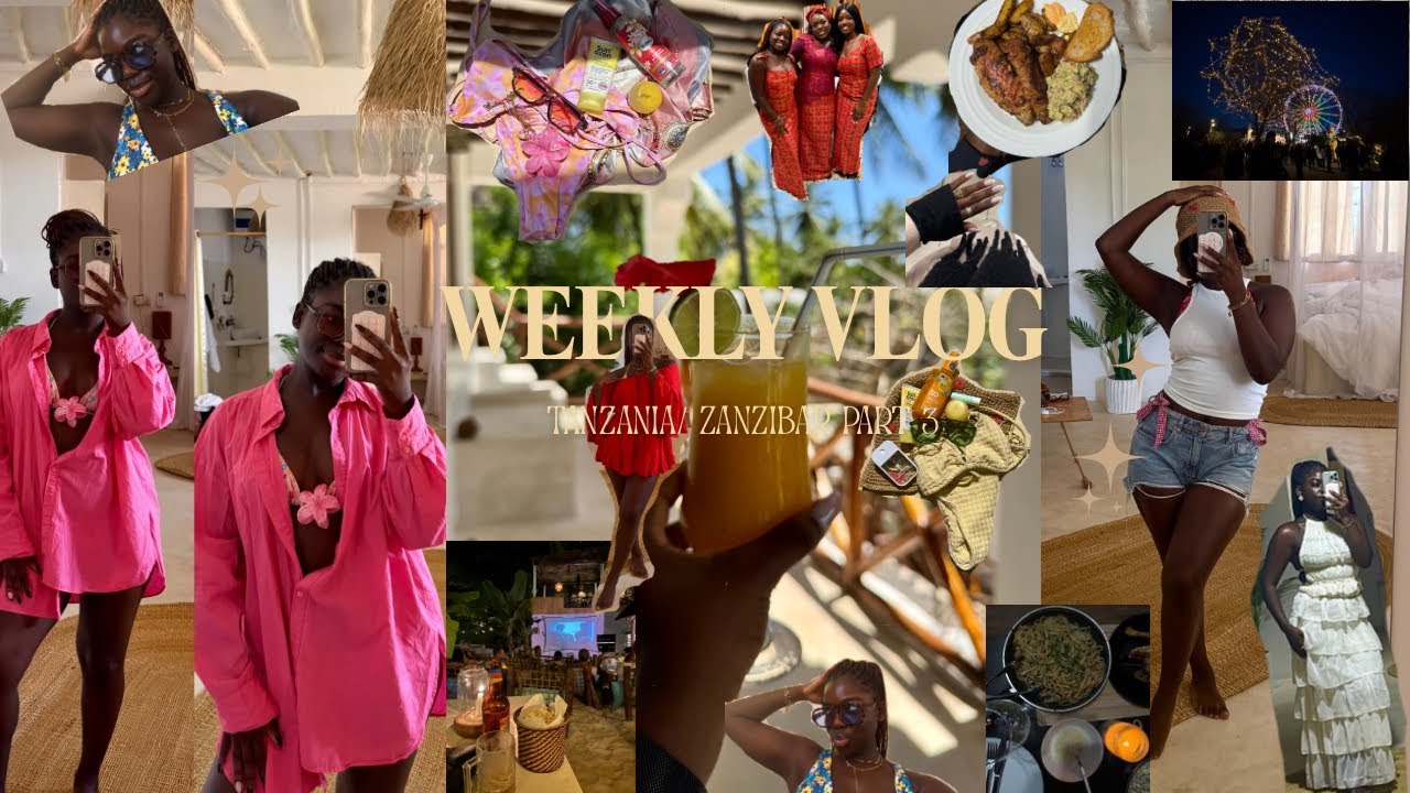 WEEKLY VLOG | ZANZIBAR 3, family time madness), congolese party, 1. weihnachten ohne familie 