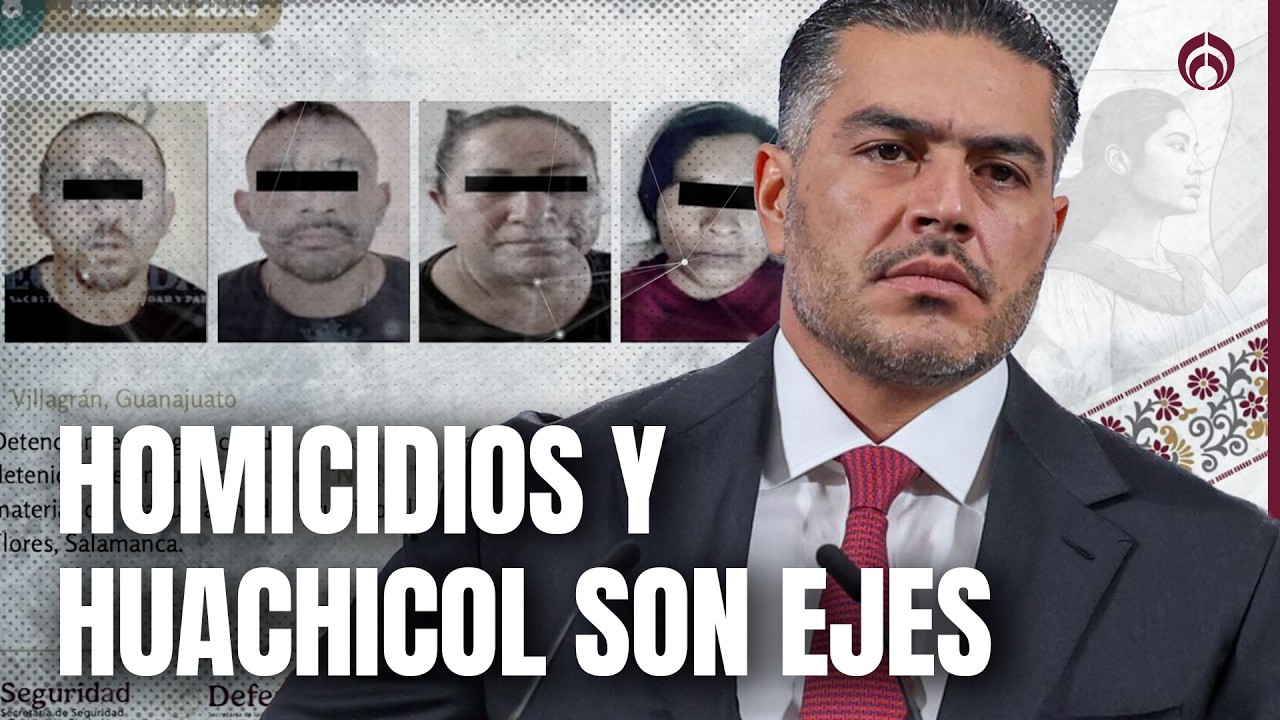 Violencia en Guanajuato es prioridad; Harfuch hace limpia huachicolera