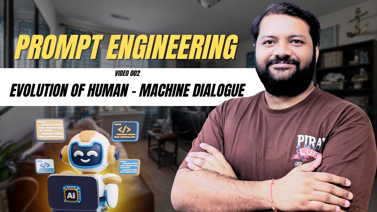 V002 - Evolution of Communication (Human-Machine Dialogue) by Tanuj Sharma