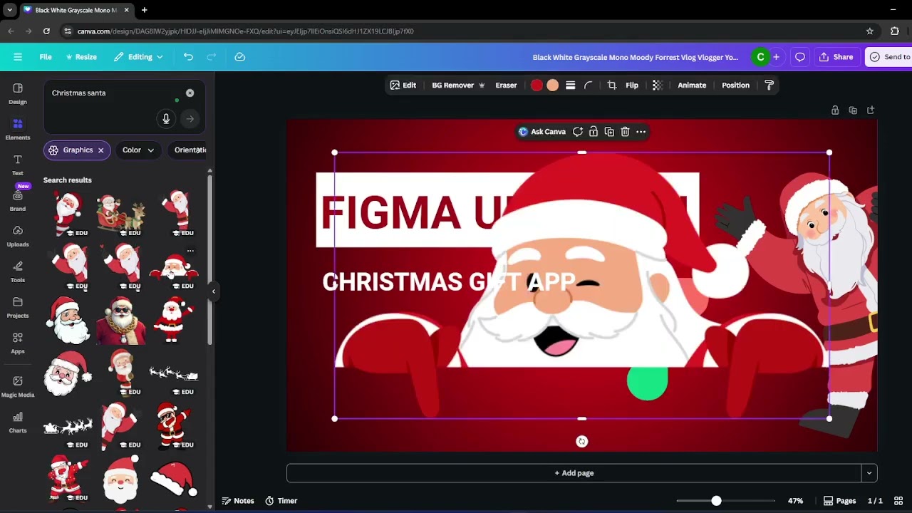 Canva thumnail design