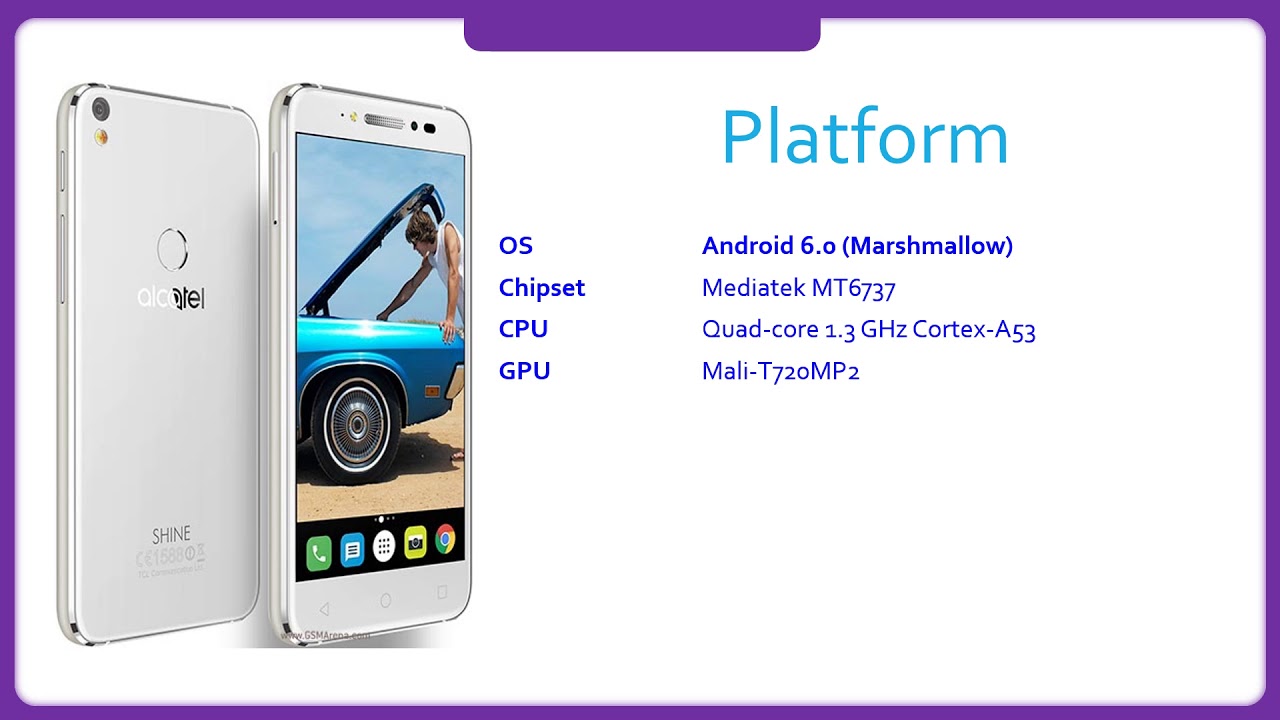 alcatel Shine Lite Specification