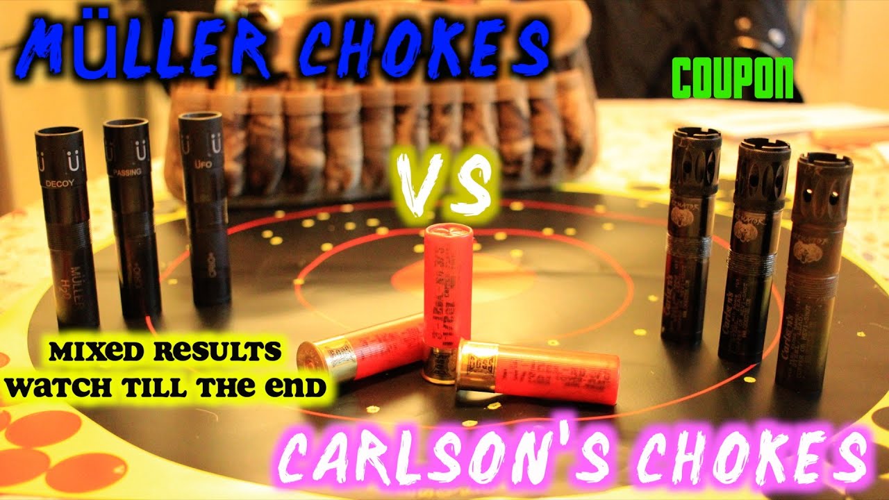 Muller Choke Tubes Vs Carlson's Choke Tubes #müller #carlsons #duckhunting #dovehunting #pattern