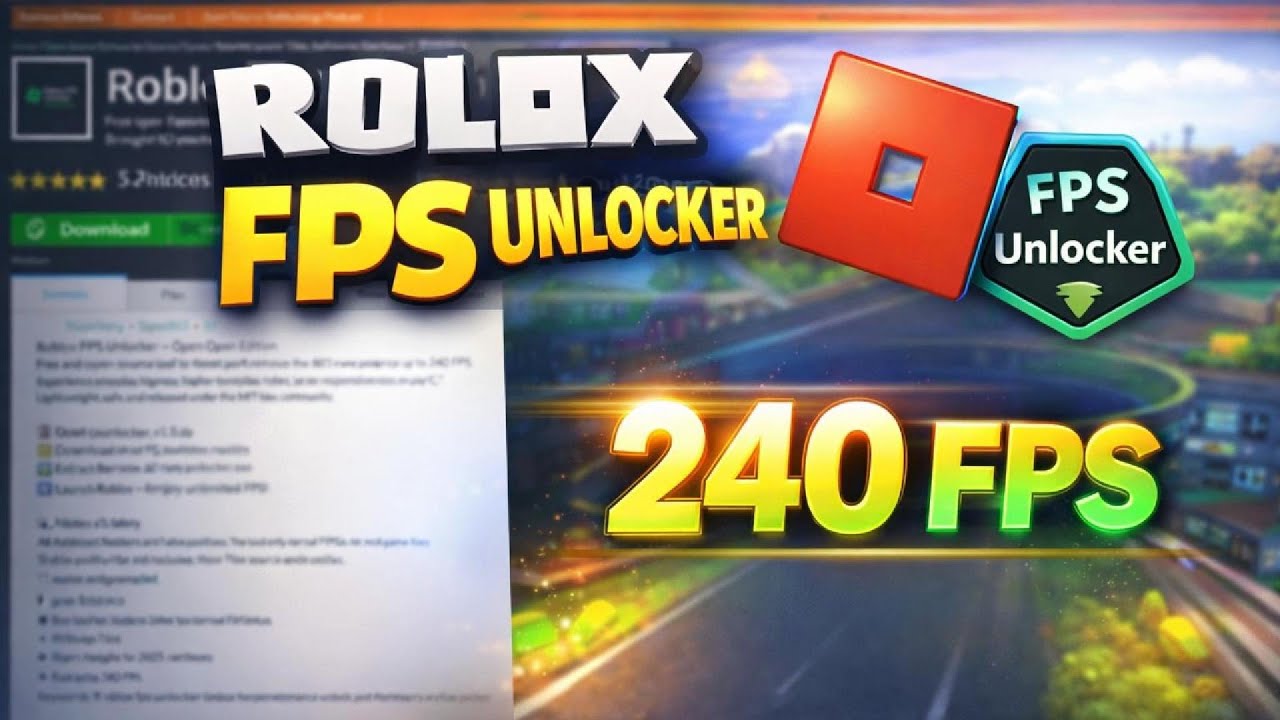 How To Use FPS Unlocker Roblox (2026) &mdash; Unlock FPS on Roblox Easily