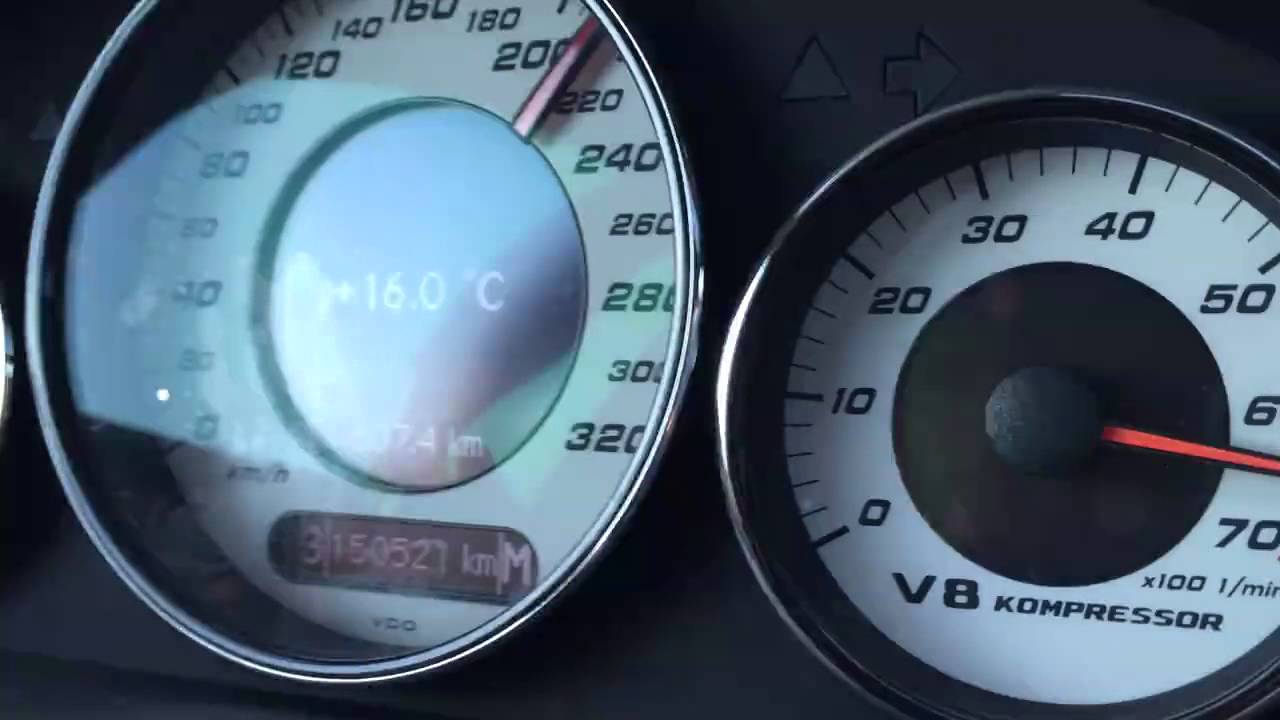 Mercedes CLS 55AMG Kompressor 0-280kmh Stage 1 K-Fahrzeugtechnik