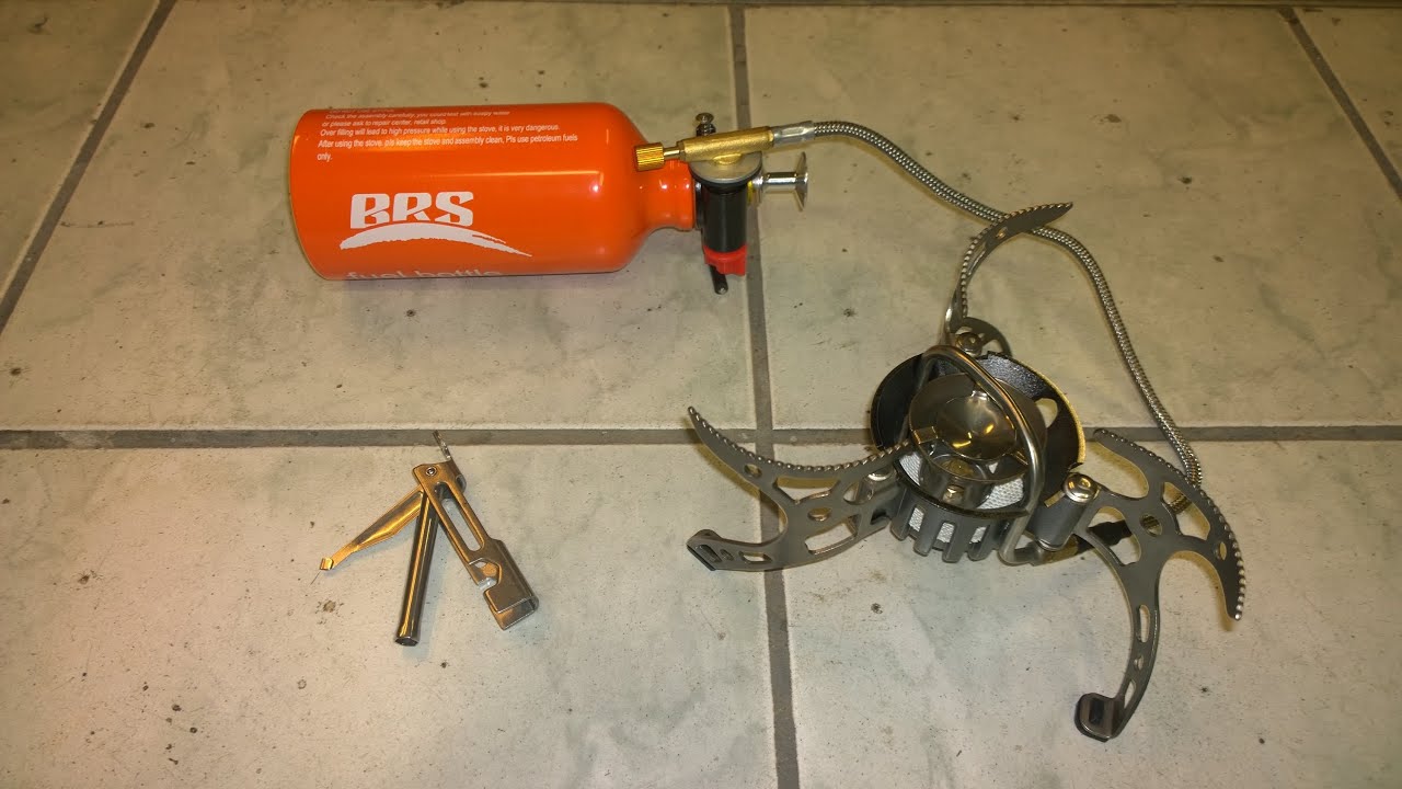 BOOSTER BRS-8 Multi-Fuel Stove-TEST na gazie,benzynie 98,nafcie