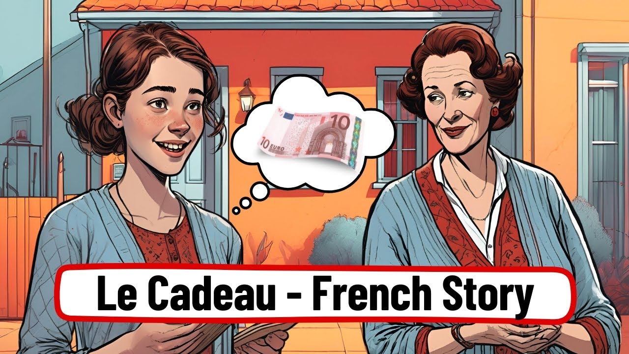 Le Cadeau d'anniversaire - French Short Story for Beginners | French Listening & Speaking