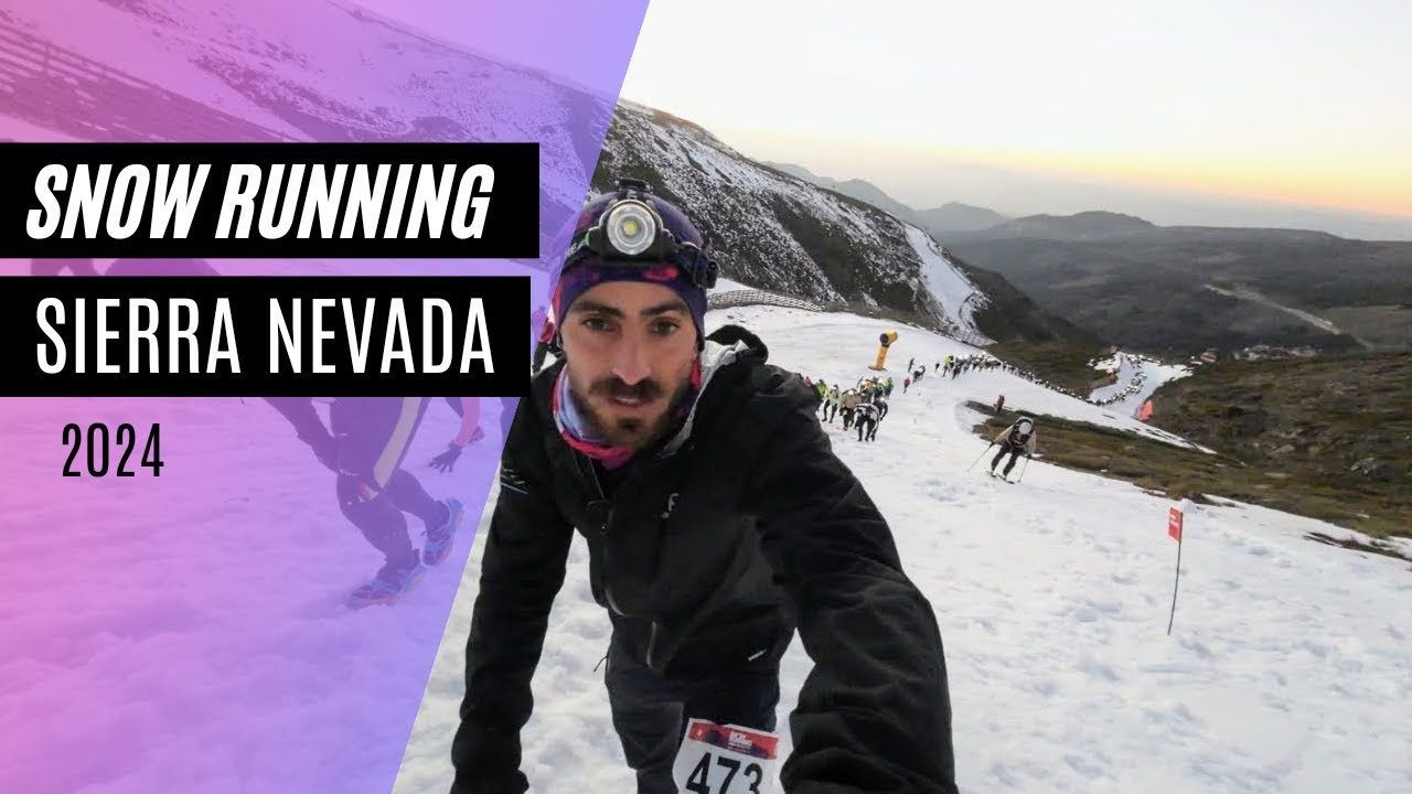 Snow running Sierra Nevada 2024. Vívela conmigo desde dentro.