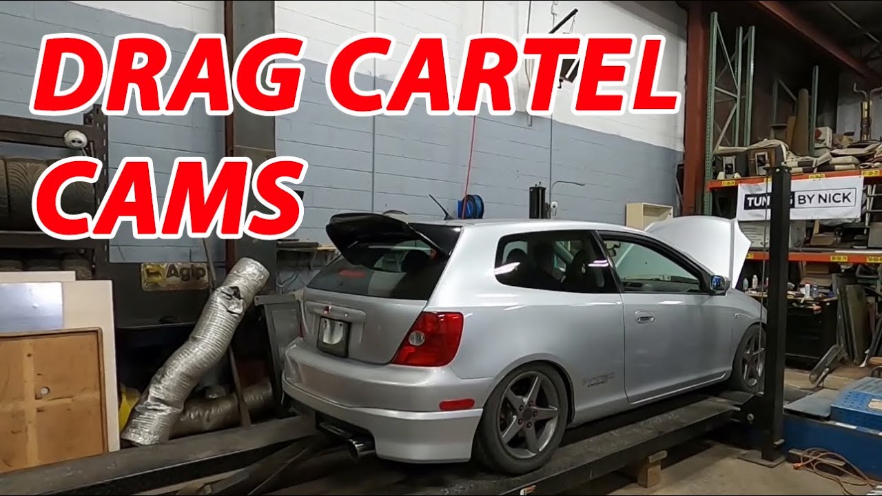 Сравнение кулачков DIC Drag Cartel K24