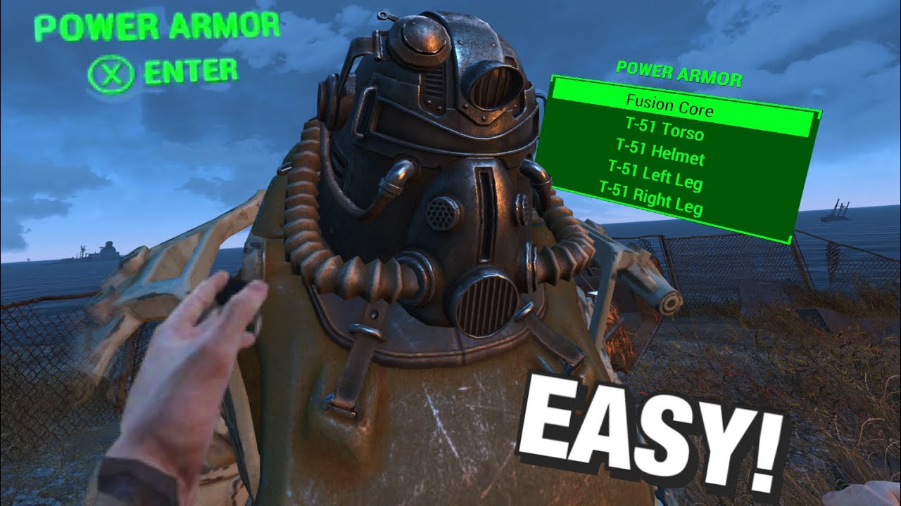 *СКРЫТЫЕ* МЕСТА РАСПОЛОЖЕНИЯ СИЛОВОЙ БРОНИЦЫ! | FALLOUT 4 VR