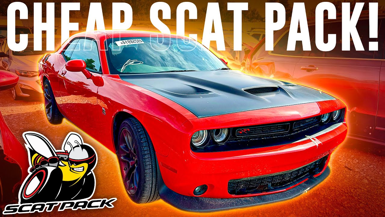 This BRAND NEW Scat Pack is at Copart CHEAP!