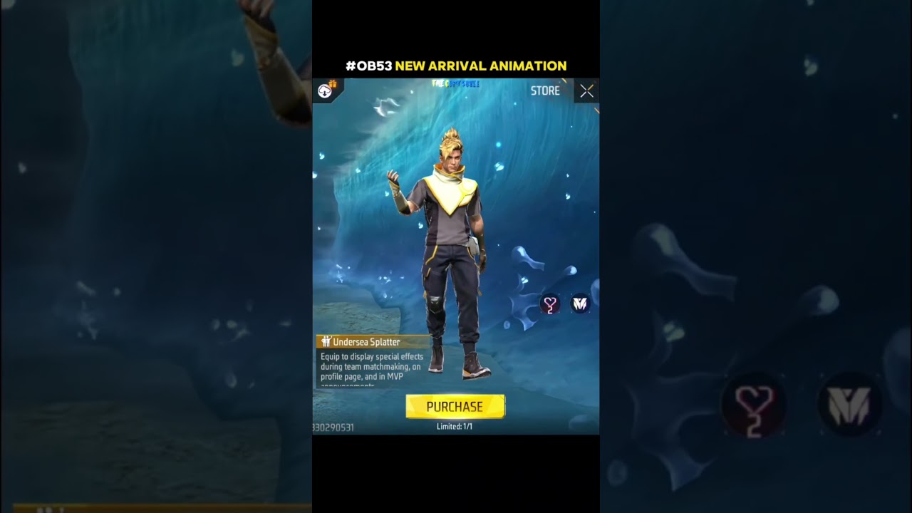 EPIC BLACK HOLE ARRIVAL! Free Fire Legendary Eclipse Bundle Entrance Showcase 🔥#gaming #freefiregame