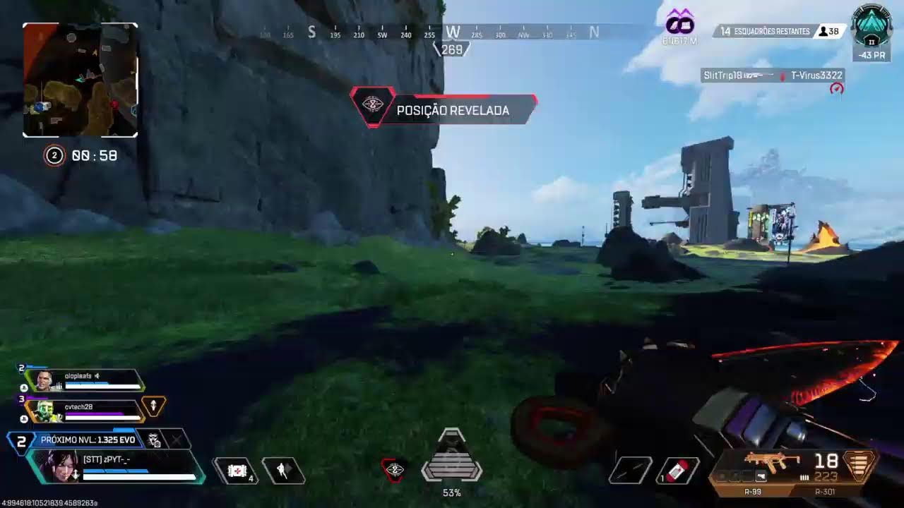 VEM PRO HYPE TOP 1 OU NADA #APEX LEGENDS