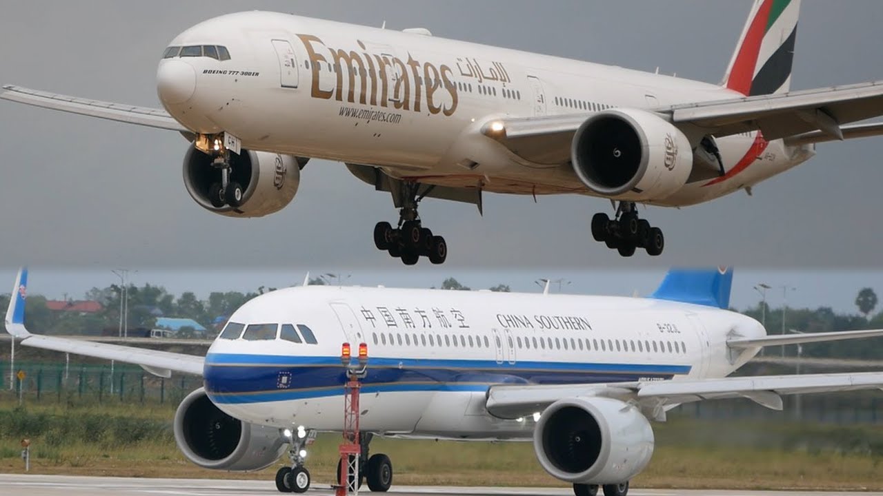 20 MINUTES OF STUNNING AIRCRAFT APPROACHES AT TECHO INTERNATIONAL AIRPORT | EPIC PLANE SPOTTING