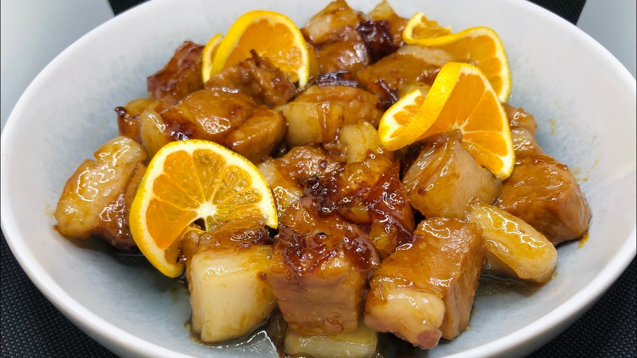 It is so delicious taste of Pork and Orange that your family will love ! Easy Orange Pork Recipe !