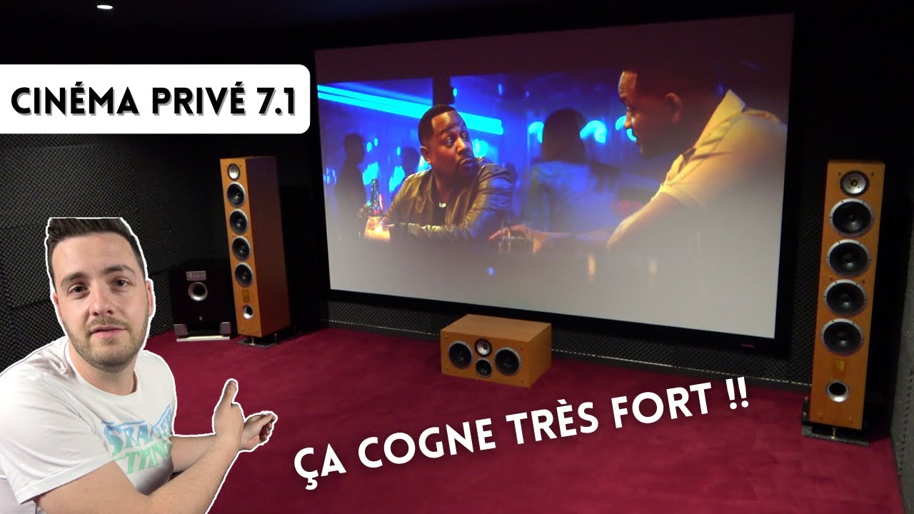 SUPERBE SALLE HOME-CINÉMA. Triangle - Pioneer - BenQ