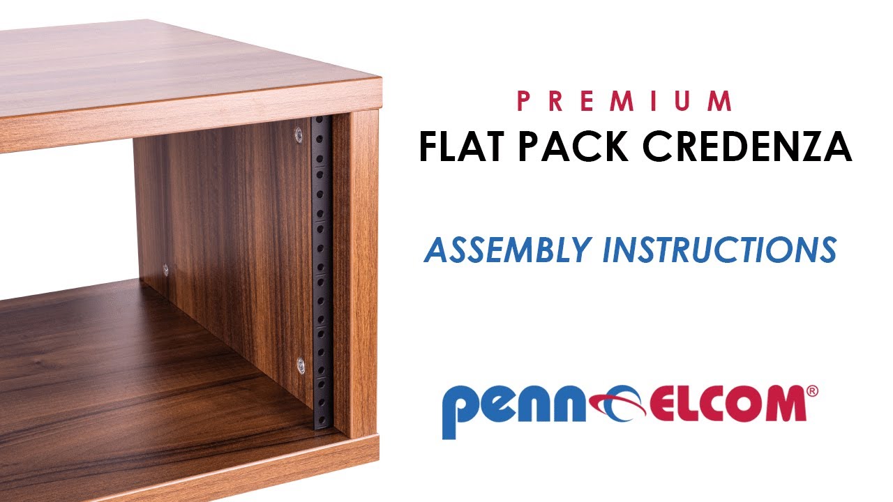 Premium Flat Pack Credenzas (How To Assemble) - R8600 | Penn Elcom