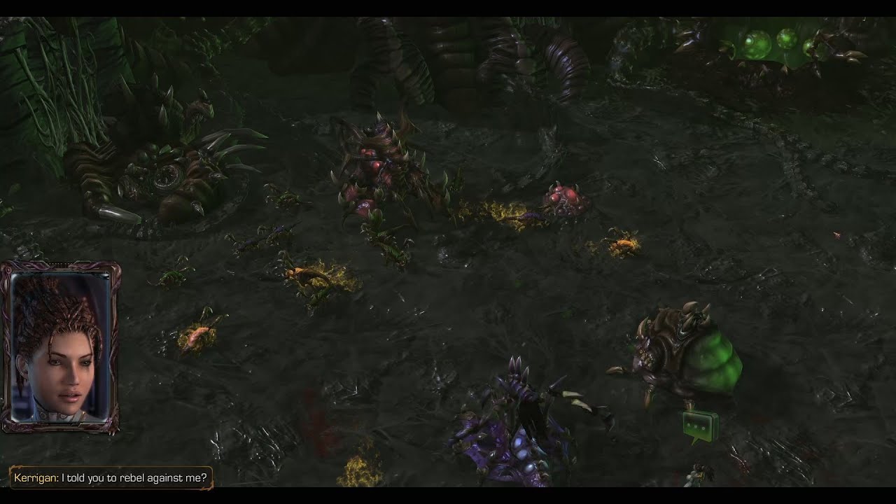 Kerrigan shows Zagara her place with the help of Dowadiru