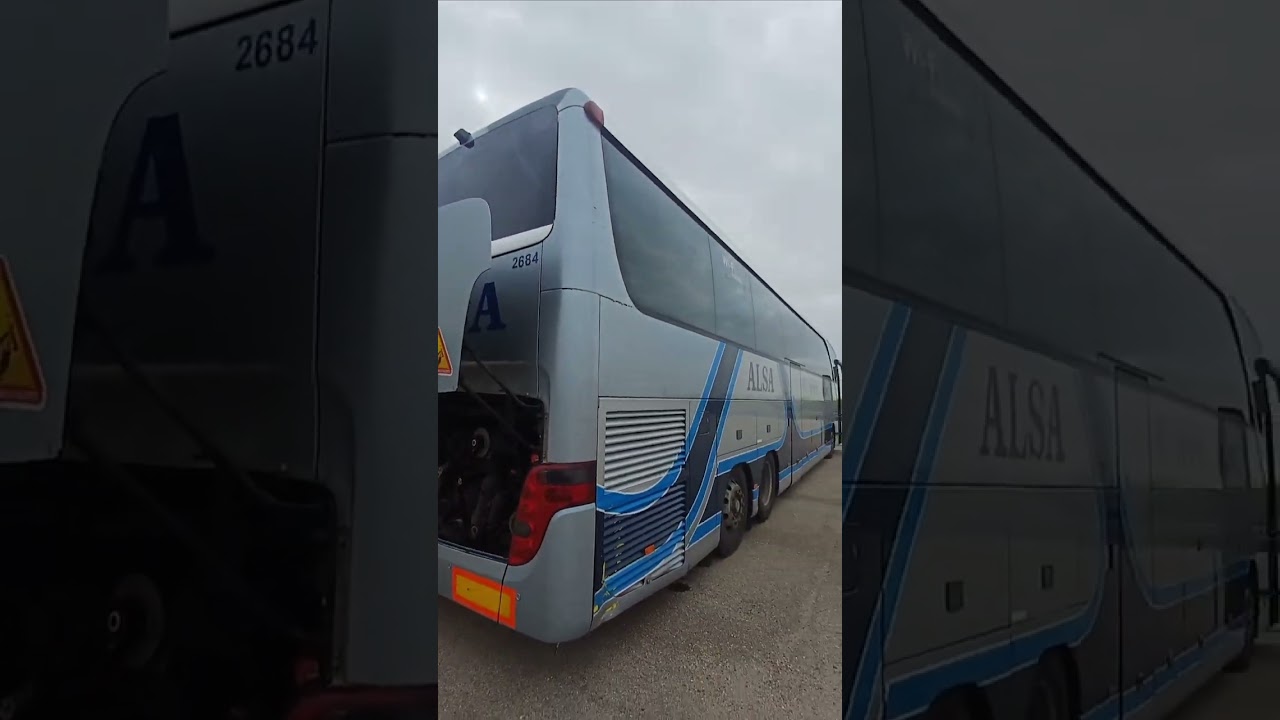 Cold Start V8 Setra 417HdH