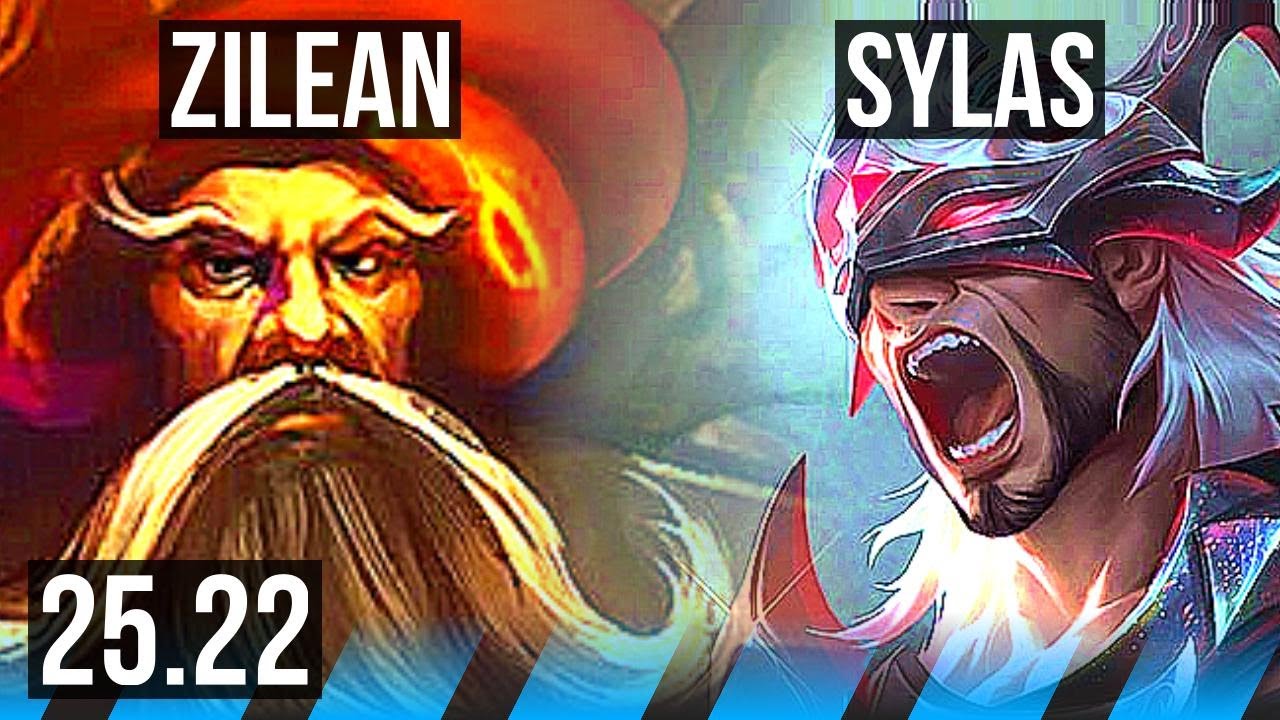 ZILEAN vs SYLAS (MID) | KR Master | 25.22