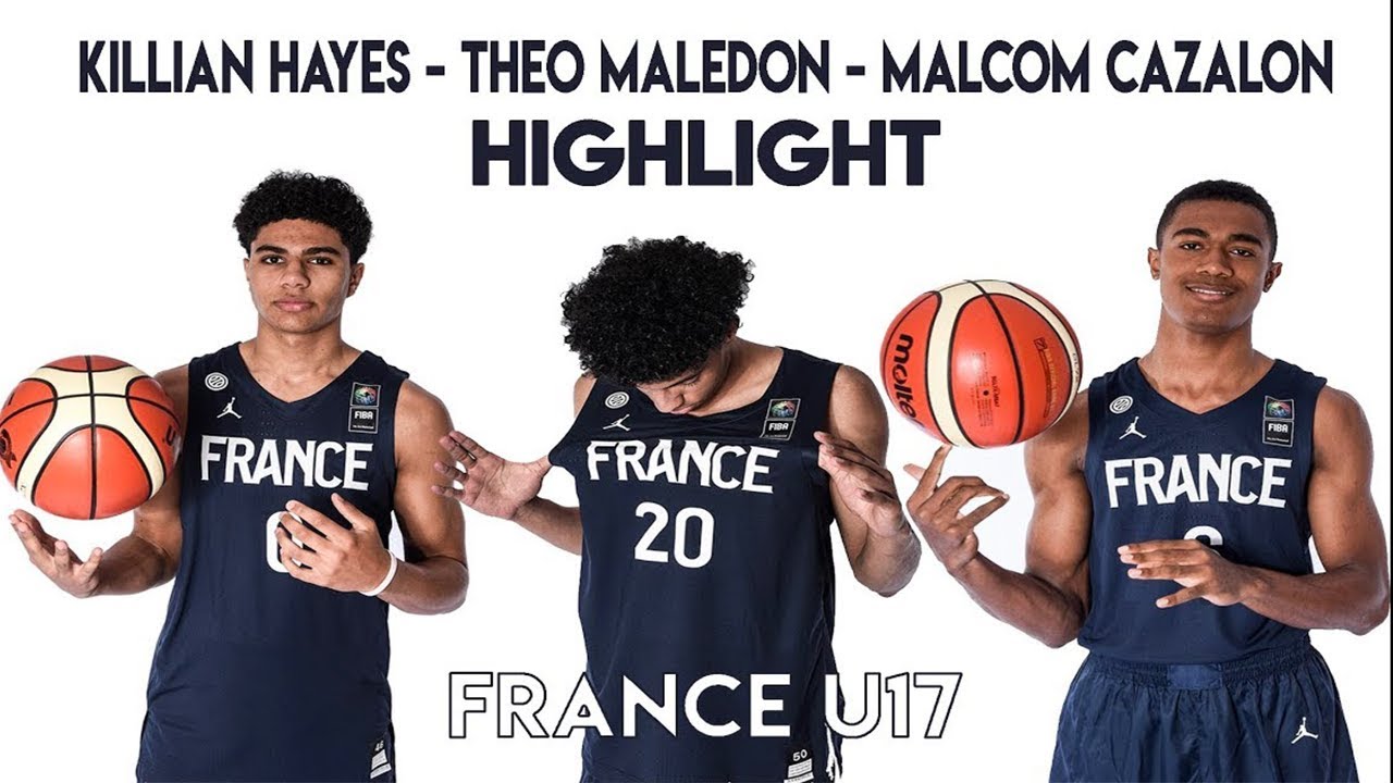 [HIGHLIGHTS] Killian Hayes - Théo Maledon - Malcom Cazalon Full Game Highlights - U17 FRA VS EGY