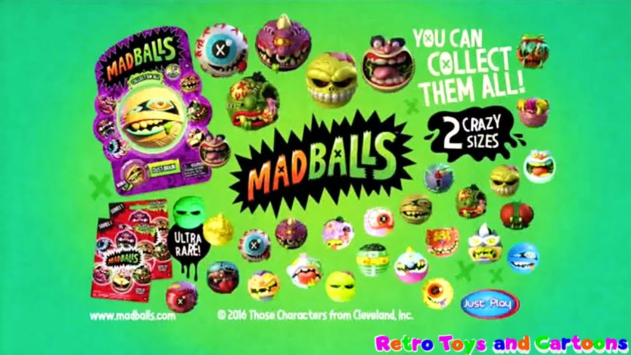 Madballs Just Play Commercial Retro Toys and Cartoons