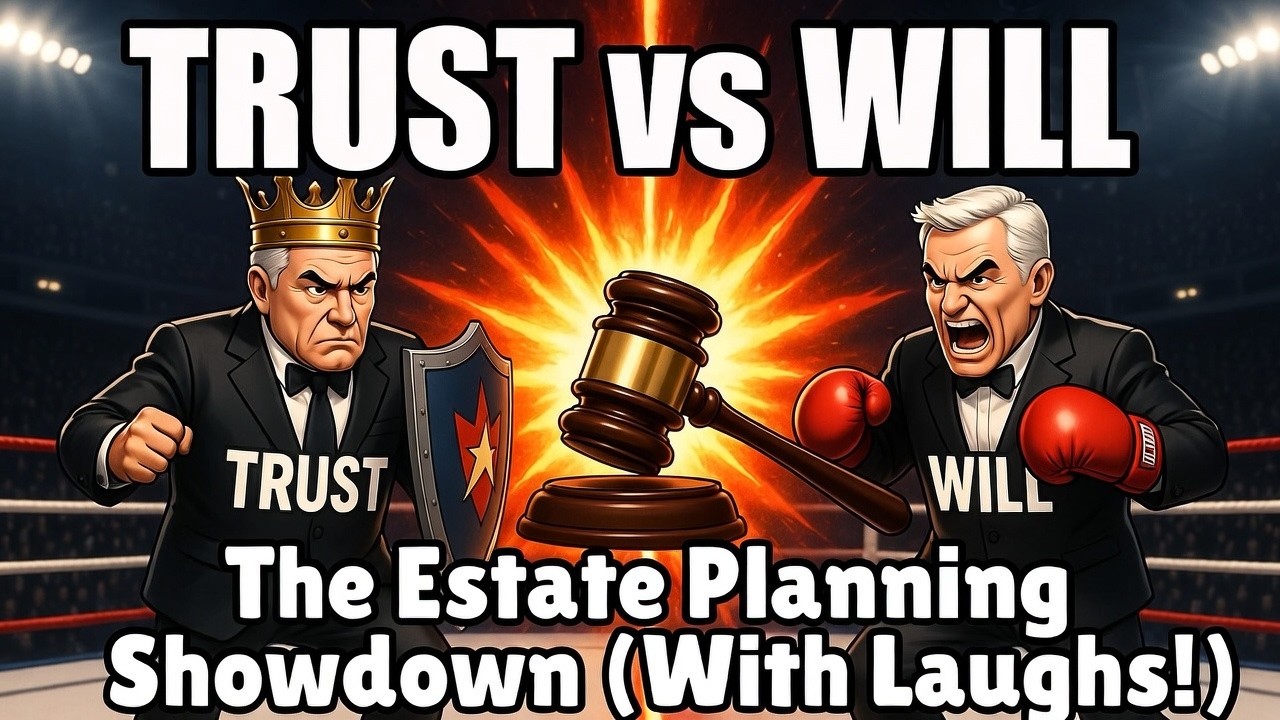 Trust vs. Will: The Estate Planning Showdown (With Laughs!)