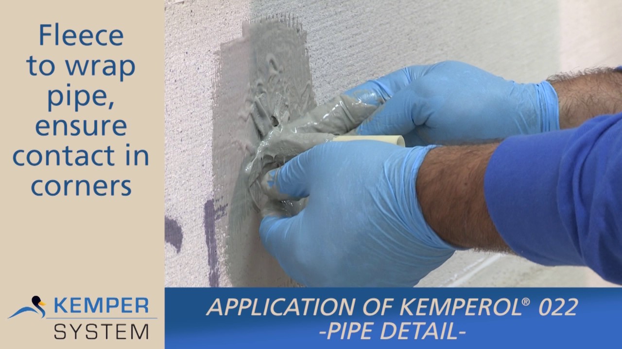 KEMPEROL 022 Application Process for Interior Waterproofing