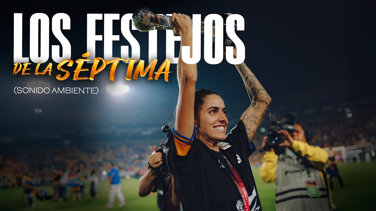 7️⃣🏆 ¡Los festejos de la Séptima desde el silbatazo final! | Apertura 2025