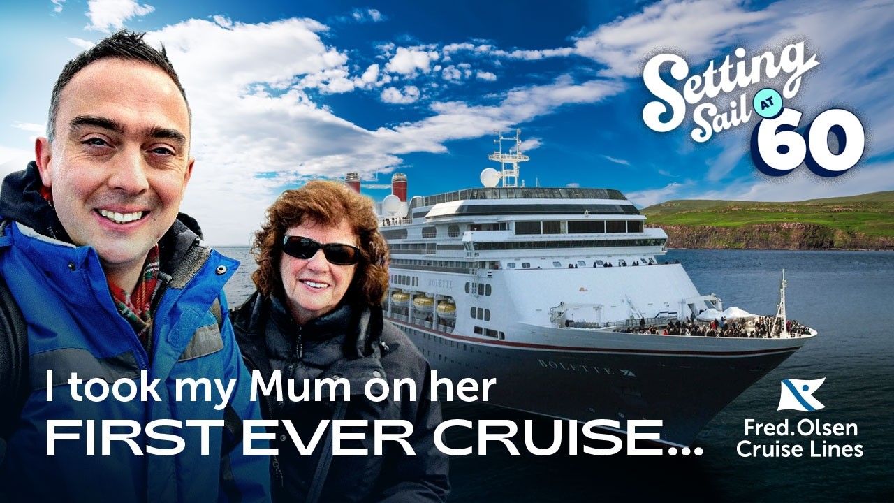My Mum's First EVER Cruise - Her Reaction Shocked Me! | Setting Sail at 60