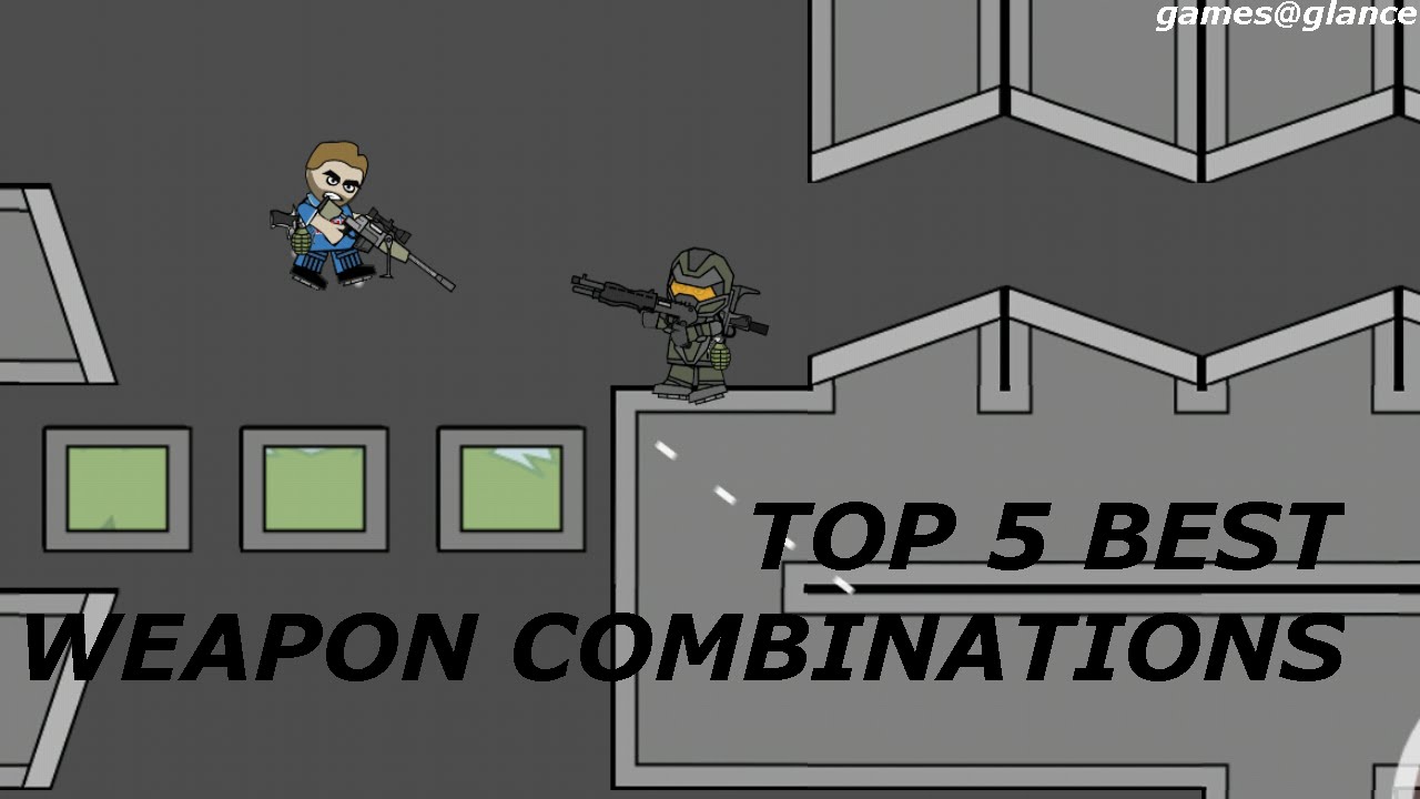 Top 5 Best weapon Combinations in Mini Militia