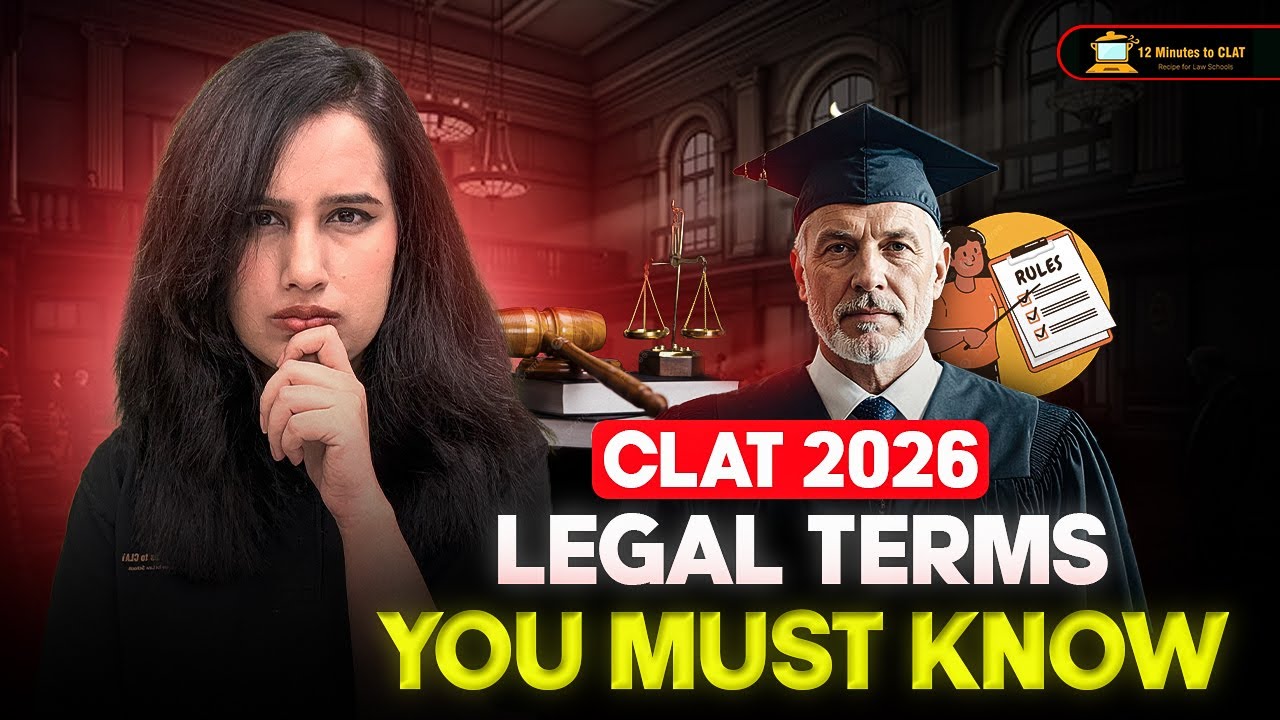Legal Terms You Must Know | CLAT 2026 | Kriti&nbsp;Bhatnagar